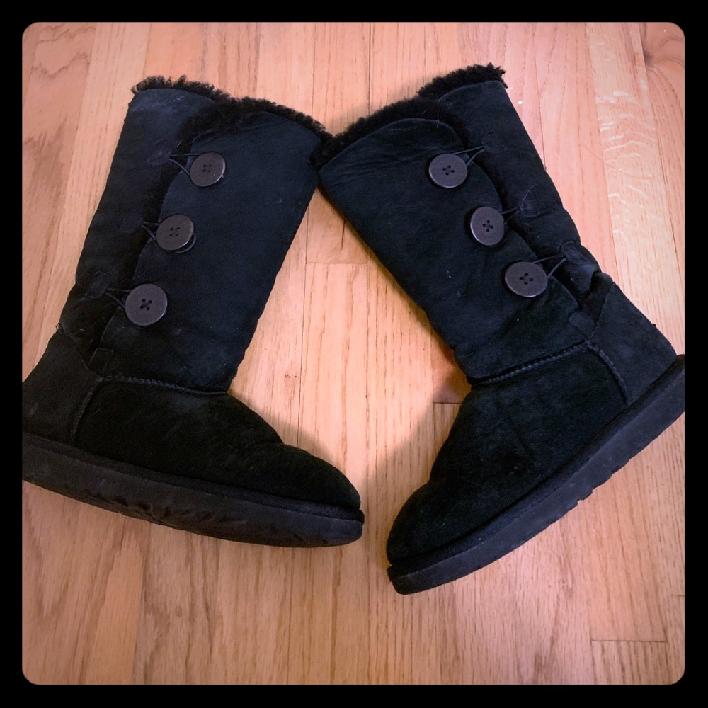 Ugg button up tall boots
